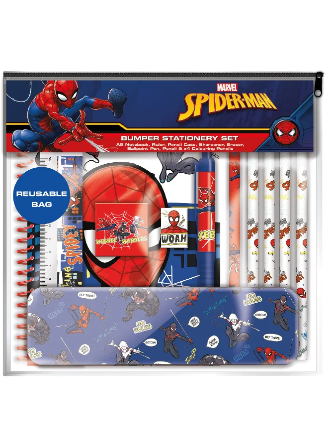 Pyramid SPIDERMAN BUMPER STATIONERY SET