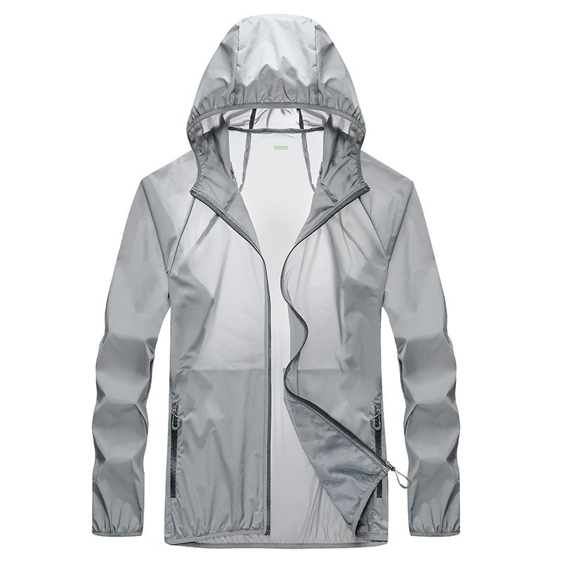 Sun Protection Clothing Women'S Summer Skin Clothing Ultra-Thin Breathable Men'S Sun Protection Clothing Jacket Outdoor Fishing Anti-Uv Windbreaker - Image 2