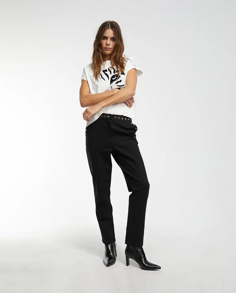 Lola Casademunt Trousers with eyelets