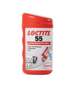 Loctite LOCTITE 55 Pipe Thread Sealant, Non Curing Thread Sealant for Plumbing Pipes and Fittings, Reliable Fast Action Pipe Sealant for Metal and Plastic, 160m  - Image 3