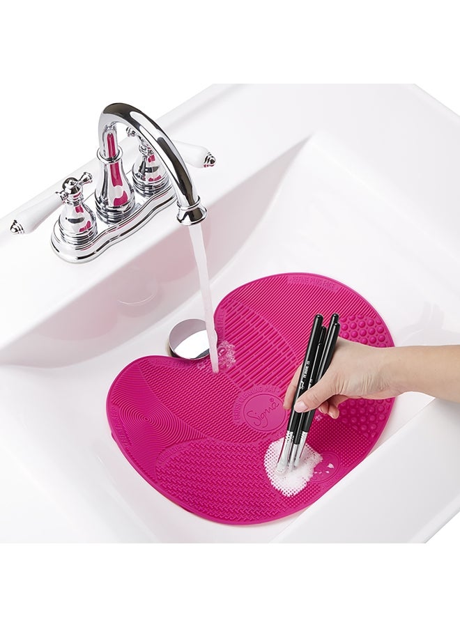 SIGMA Spa Express Brush Cleaning Mat Pink - Image 2