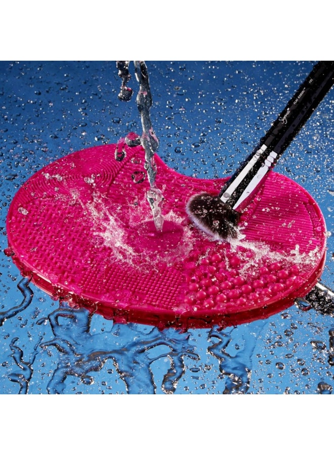 SIGMA Spa Express Brush Cleaning Mat Pink - Image 3