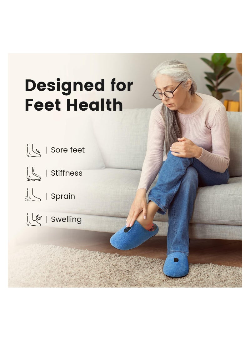 Rechargeable Red & Blue Light Therapy Device for Feet, 460NM, 660NM & 850NM with Pulse Mode for Enhanced Foot Health and Pain Relief at Home. - Image 4