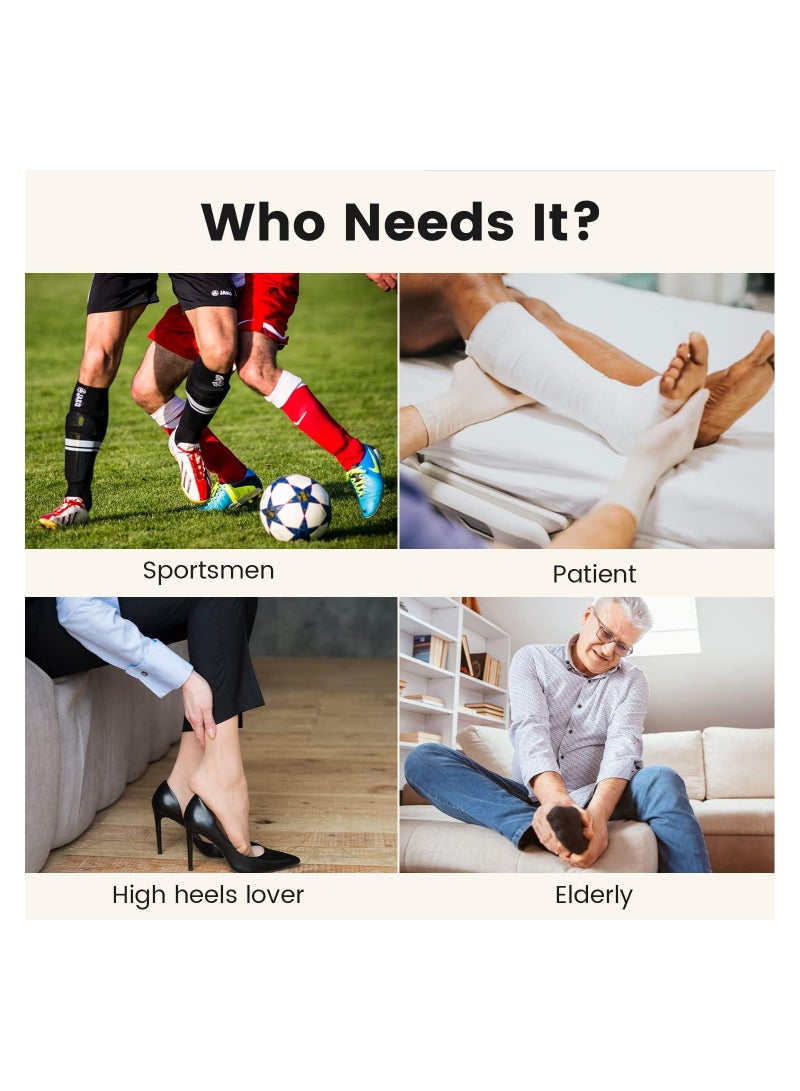 Rechargeable Red & Blue Light Therapy Device for Feet, 460NM, 660NM & 850NM with Pulse Mode for Enhanced Foot Health and Pain Relief at Home. - Image 5