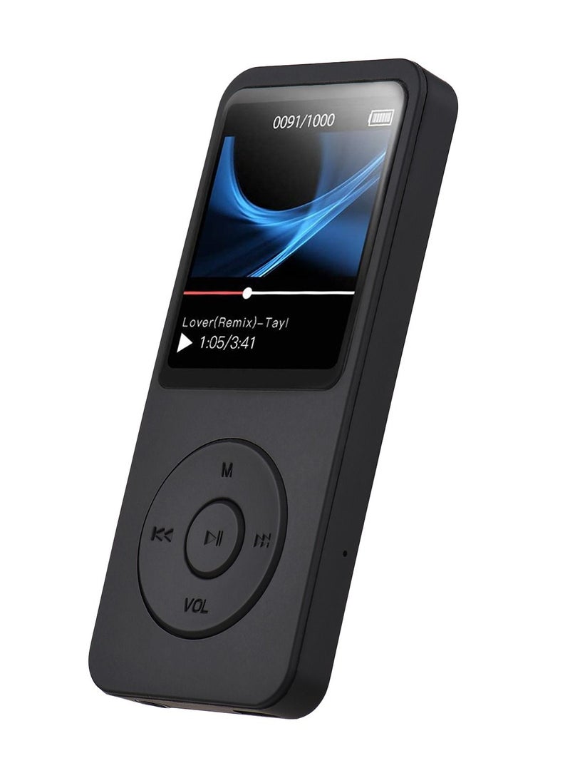 Portable MP4 Player MP3 Music Player 1.77 Inch LCD Screen Video Player Photo Viewer Support TF Cards Support Music FM Radio Video E-book Recorder - Image 1