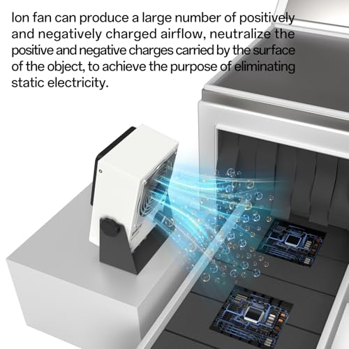BAKON BK5600S Anti-Static Ion Fan, Ion Electric Fan, Static Eliminator, Electronic Manufacturing Maintenance, Scientific Research Laboratory, Chip Packaging To Eliminate Static Electricity - Image 5