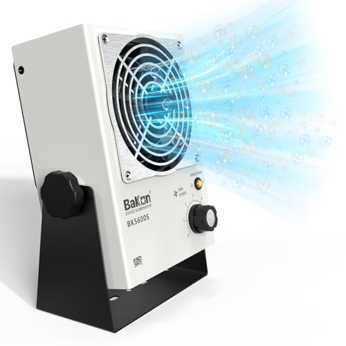 BAKON BK5600S Anti-Static Ion Fan, Ion Electric Fan, Static Eliminator, Electronic Manufacturing Maintenance, Scientific Research Laboratory, Chip Packaging To Eliminate Static Electricity - Image 1
