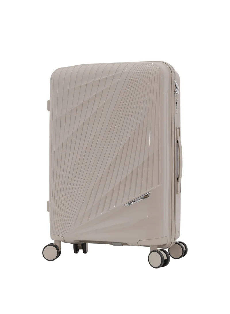 CAPITAL Unbreakable Hardshell PP Luggage Trolley Bag 5 Pieces Set With Double Spinner Wheels (BC-12",S-20",M-24",L-28",XL-32")