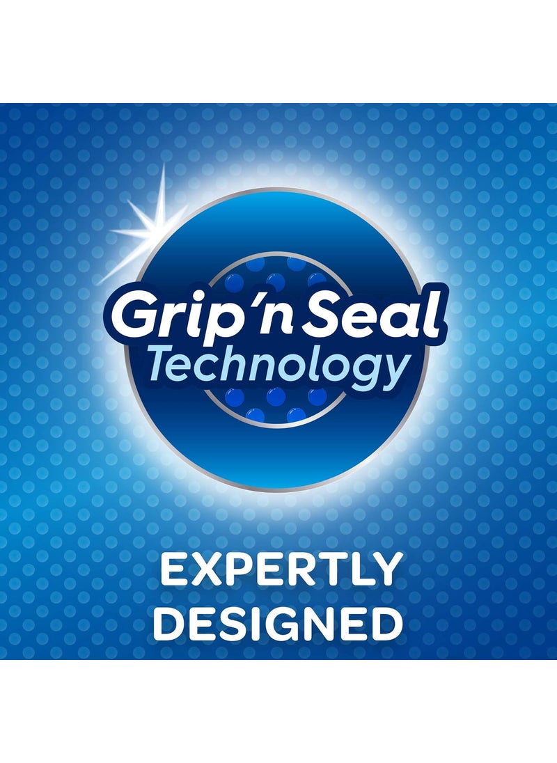 Ziploc Ziploc Freezer Bags with New Grip n Seal Technology Quart 38 Count Pack of 3 114 Total Bags  - Image 2