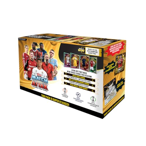 Topps UEFA Champions League Match Attax 24/25 Trading and Collectible Card Game (Flow Pack of 40) - Image 1