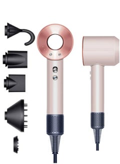 Changli Professional Brushless, Portable Blow Dryer Fast Drying for Salon Look 1600W, 3 Speed,4 Heat Settings with 5 Magnetic attachments for Quick Drying and efficient Styling  - Image 1