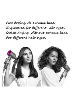 Changli Professional Brushless, Portable Blow Dryer Fast Drying for Salon Look 1600W, 3 Speed,4 Heat Settings with 5 Magnetic attachments for Quick Drying and efficient Styling  - Image 2
