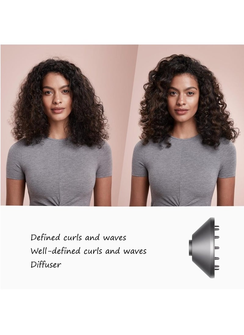 Changli - Professional Brushless, Portable Blow Dryer Fast Drying for Salon Look 1600W, 3 Speed,4 Heat Settings with 5 Magnetic attachments for Quick Drying and efficient Styling - Image 1