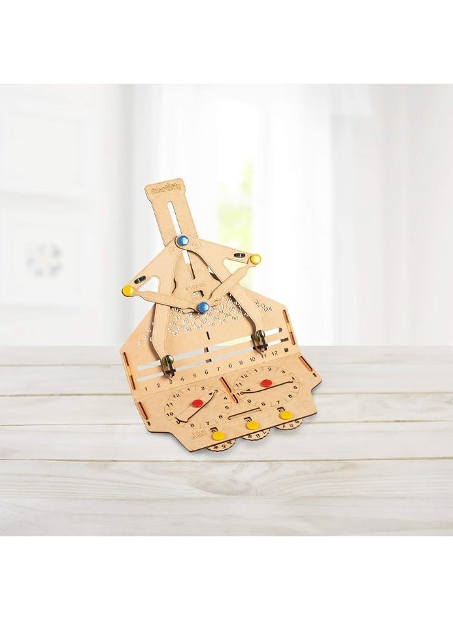 Smartivity Multiplication Machine 3D Wooden Model Engineering Educational Toy for Kids Ages 6 and Up includes Rubber Bands Engineered Wood Components Instruction Manual Learners Log - pzsku/Z7D6EE344585B99A4A47BZ/45/_/1729414810/22c0334b-7e71-4945-8282-c18cf6c62e39