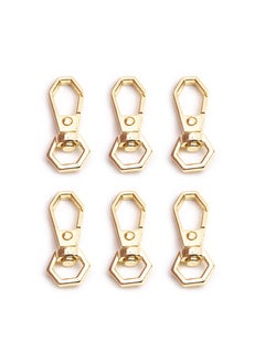 Generic Carabiner Hook - 6Pcs. Edge Keychain Durable Metal  Buckle (1.4 inch)  - Image 3