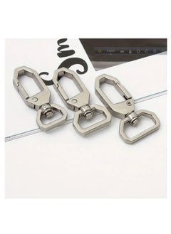 Generic Carabiner Hook - 6Pcs. Edge Keychain Durable Metal  Buckle (1.4 inch)  - Image 5