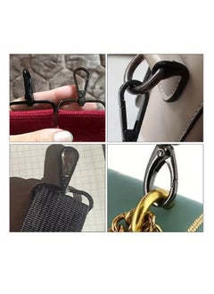 Generic Carabiner Hook - 6Pcs. Edge Keychain Durable Metal  Buckle (1.4 inch)  - Image 4