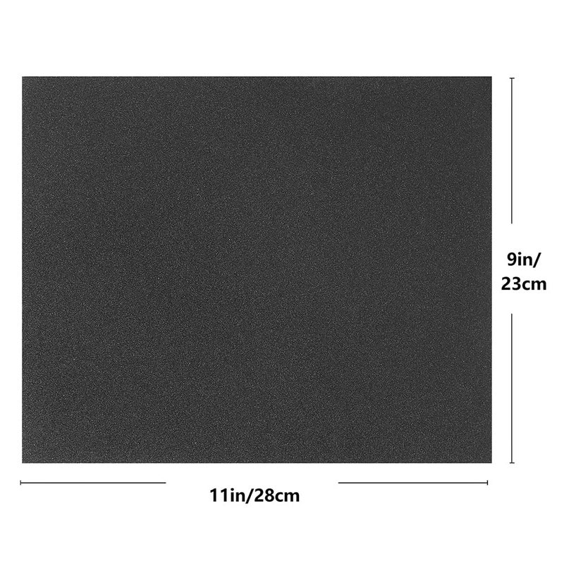 jimtinso 400 600 800 Grit 15Pcs Wet Dry Sandpaper Sheets  Premium Silicon Carbide Auto Sand Paper 9 x 11 inch - Image 2