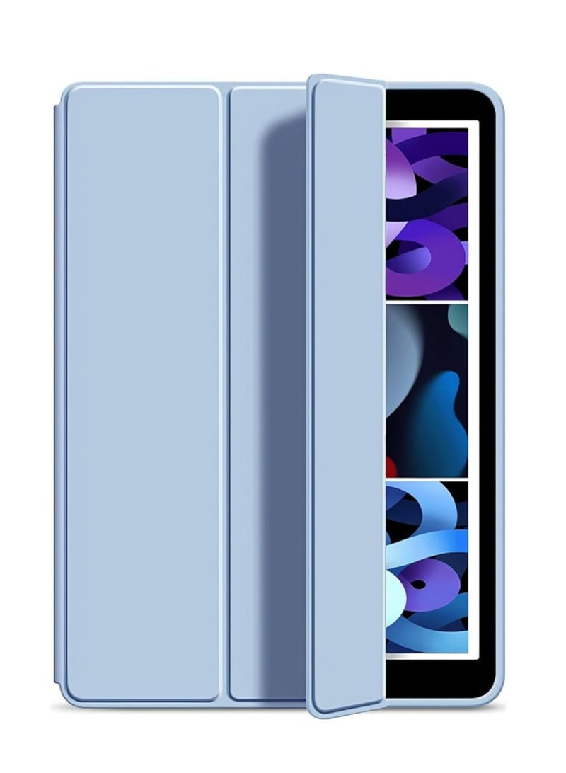 Case for iP 10.2 Inch 2019/2020/2021 (7th/8th/9th) Model with pencil Holder, slim Tablet Cover with soft TPU Back, Auto Wake/Sleep - Image 1