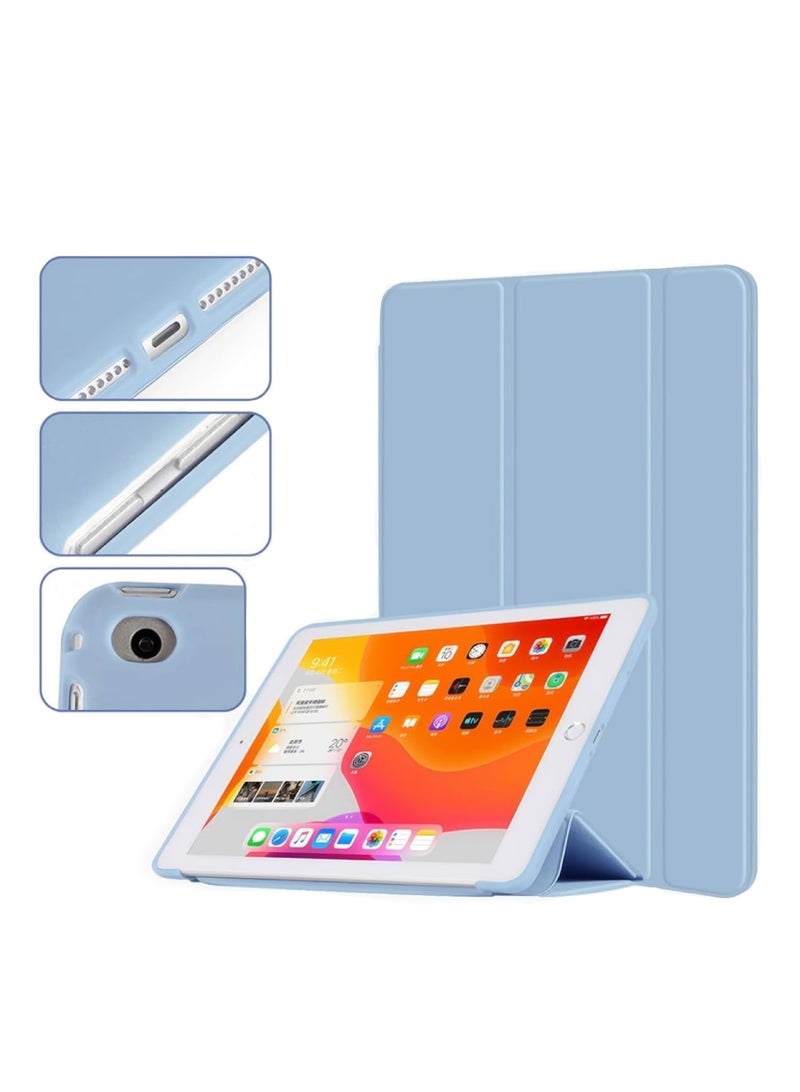 Case for iP 10.2 Inch 2019/2020/2021 (7th/8th/9th) Model with pencil Holder, slim Tablet Cover with soft TPU Back, Auto Wake/Sleep - Image 2
