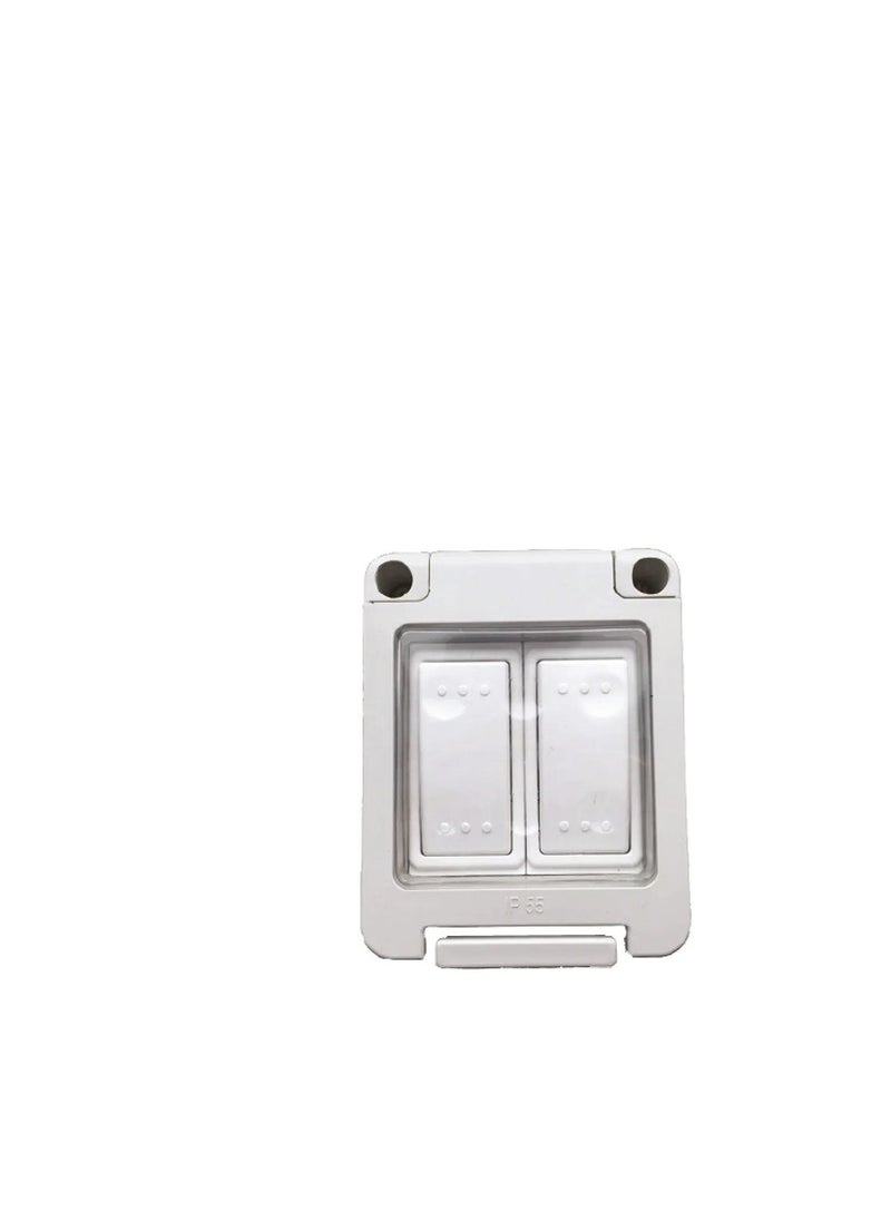 milano - Milano Water Proof 2Gang-2way Switch - Image 1
