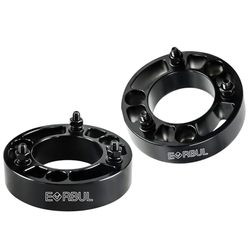 EVRBUL 2 Level Lift Kits Front Suspension Strut Spacer Lift Kit Compatible with Ford F150 20042024 Expedition 20032018 Lincoln Mark LT 2 PCS Aluminium Alloy Front Chassis Leveling Lift Kits - Image 1
