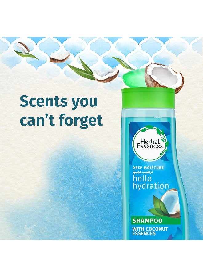 Herbal Essences Hello Hydration Moisturizing Shampoo with Coconut Essences, 400ml - Image 3