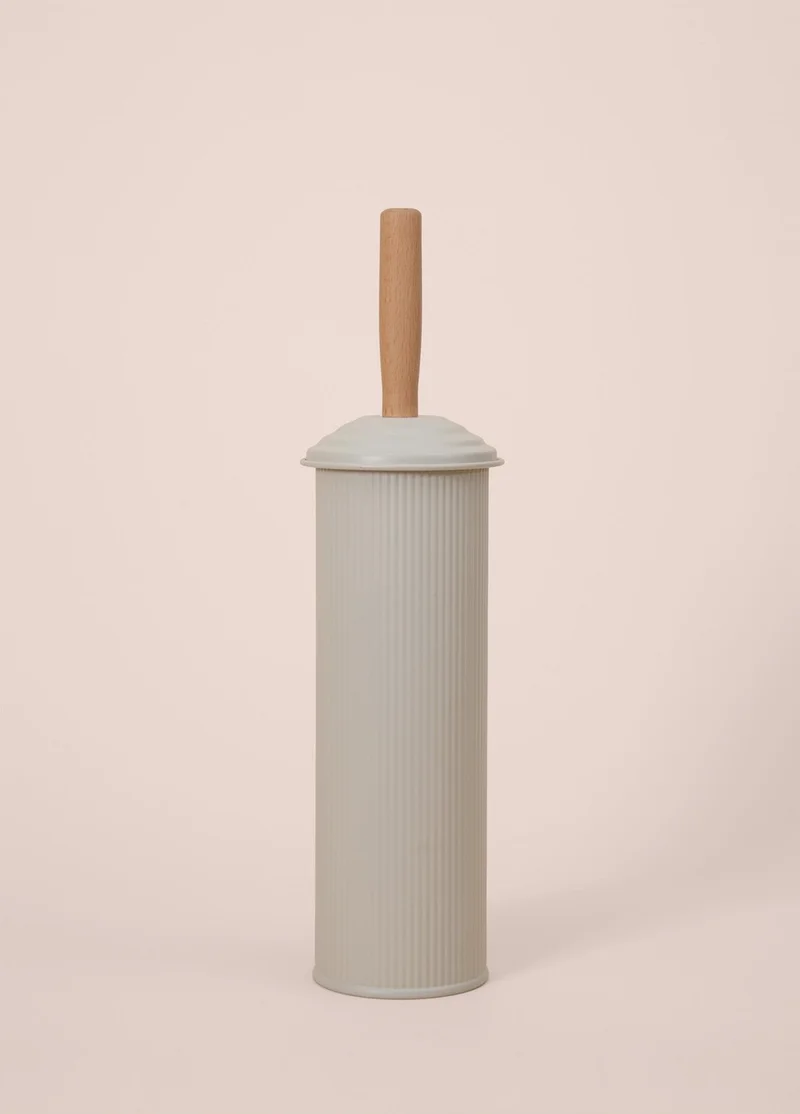THE MIA Stripe Toilet Brush Beige