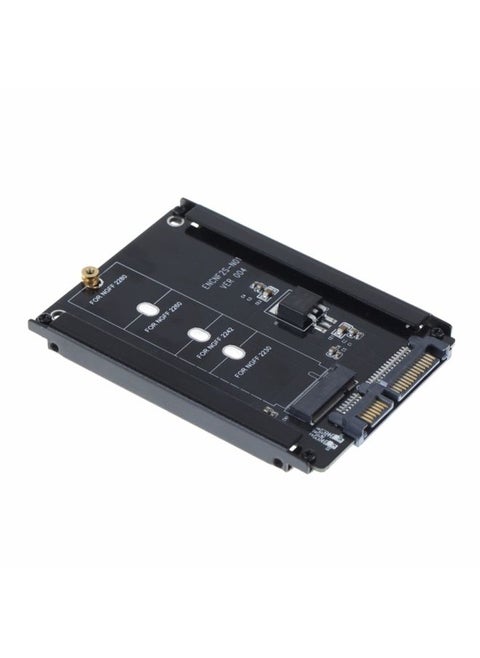 Metal Case CYB + M Socket 2 M.2 NGFF (SATA) SSD to 2.5 SATA Adapter for 2230/2242/2260/2280mm M2 NGFF SSD Solid State Hard Drive