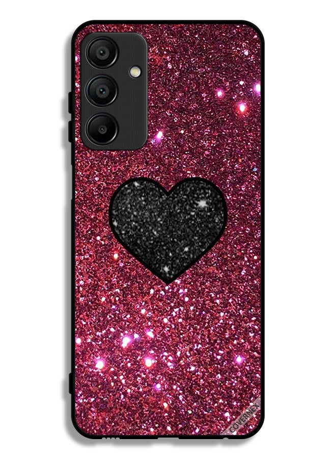Covernex Samsung Galaxy A15 5G Protective Case Cover Heart In Glitters - Image 1