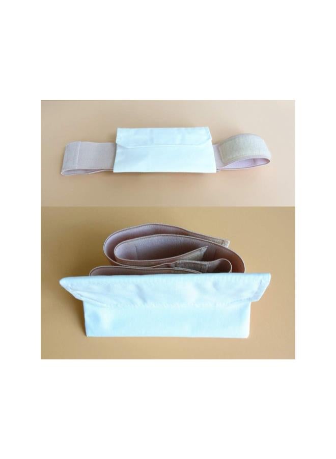 Abdominal Dialysis Protection Belt, Breathable Abdominal Tube Storage Belt, Cotton Adjustable Elastic, Incontinence u0026 Ostomy,S/Waist25.5~31.4in  - Image 2