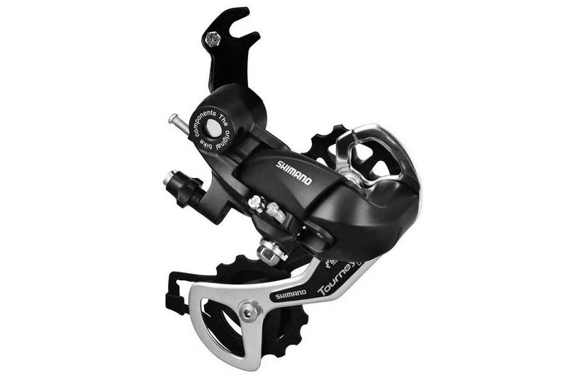 Shimano Tourney RD-TY300-SGS 6/7-Speed Mountain Bicycle Rear Derailleur , Black, One Size - Image 1