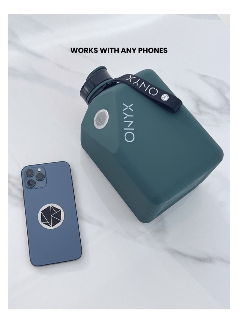 ONYX Bottle - 2.7L Oversized Magnetic Tripod Water Bottle Fitness Gym BPA FREE Accessories Leakproof - Image 2