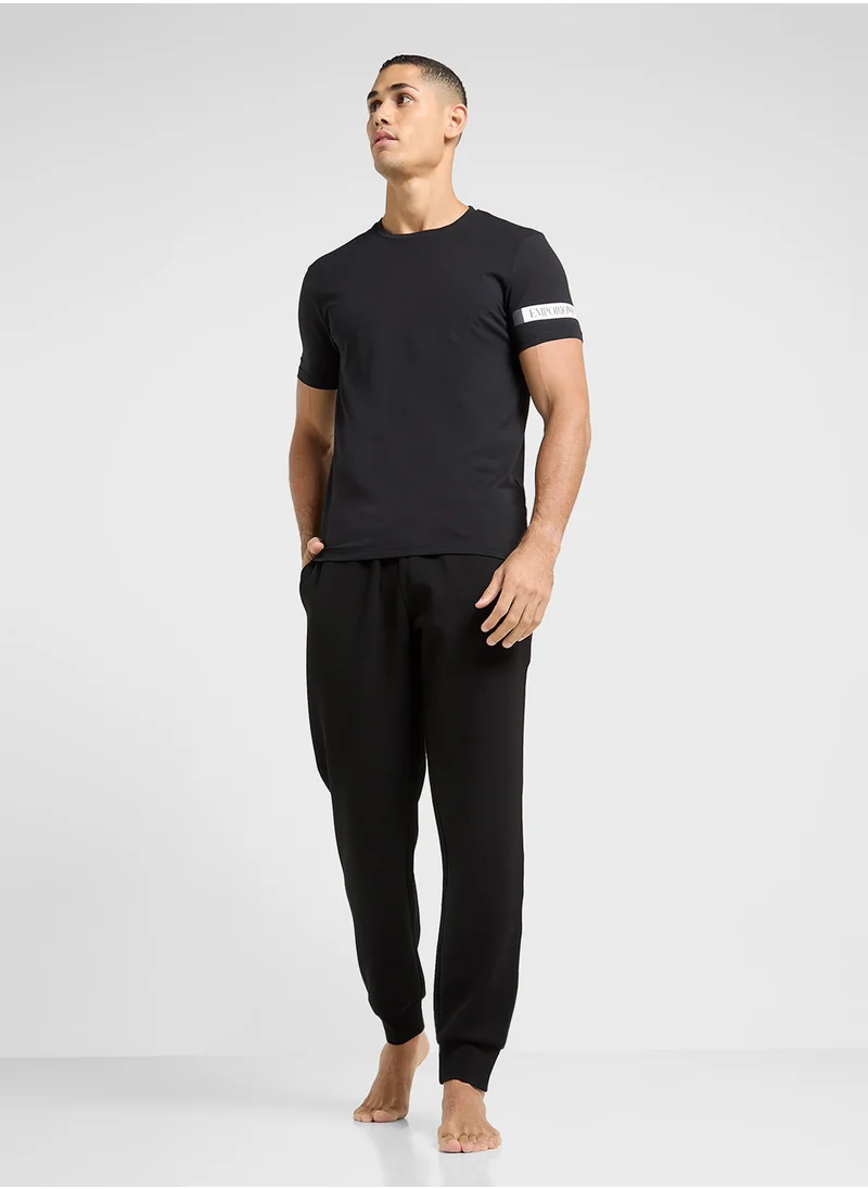 امبوريو ارماني Essential Crew Neck T-Shirt