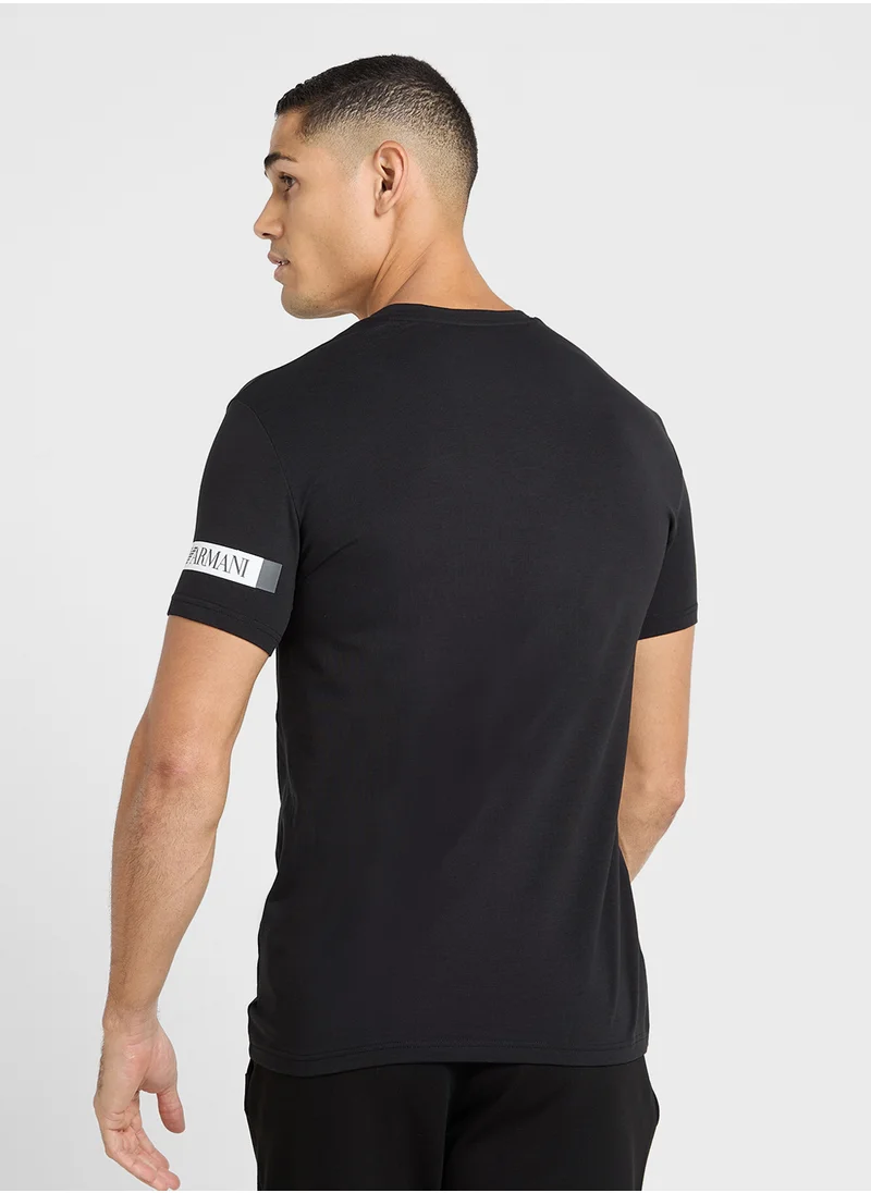 امبوريو ارماني Essential Crew Neck T-Shirt