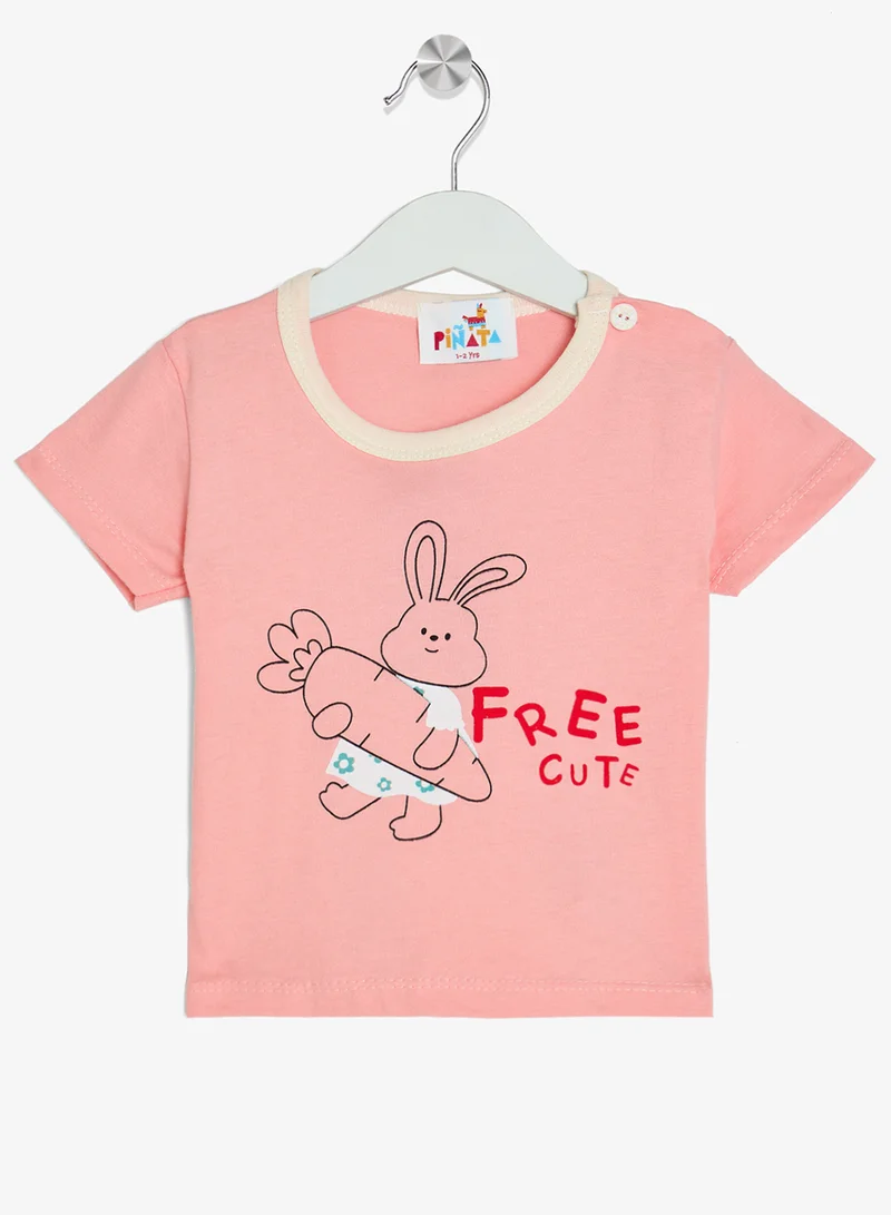 بنياتا طقم تي شيرت قصير