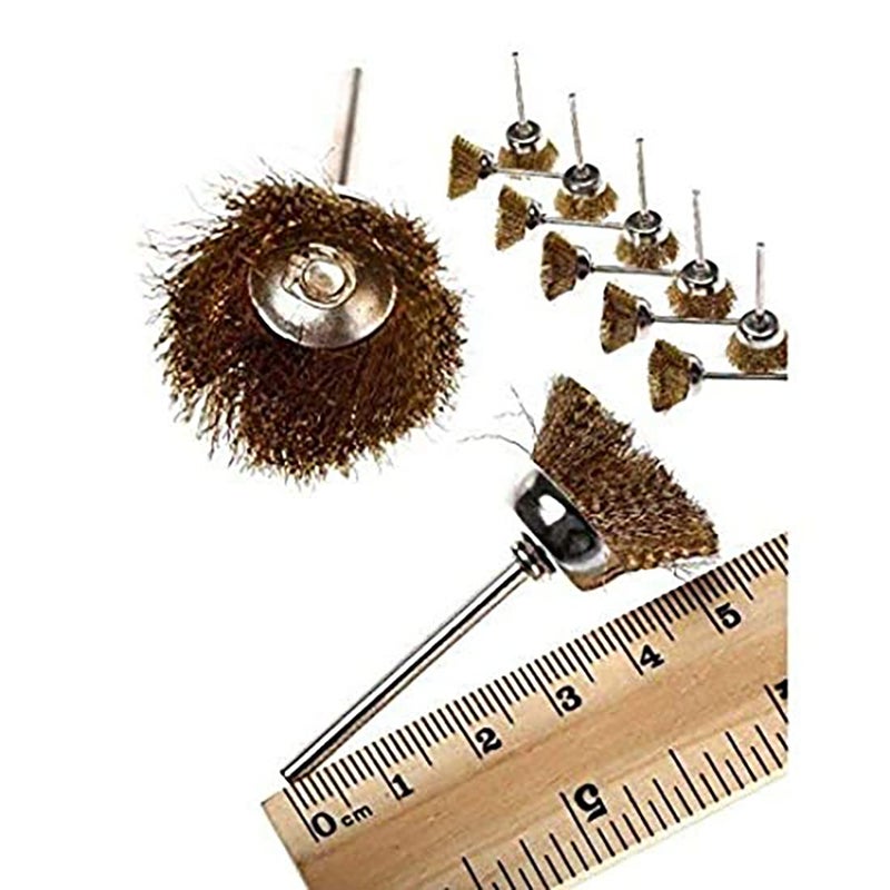 DIY Crafts DIY Crafts 3mm Shank Pack of 13 Pcs Rotary Brush Rotary Tools DIY Tools for Dremel Bra 3mm Shank Pack of 13 Pcs  - Image 5
