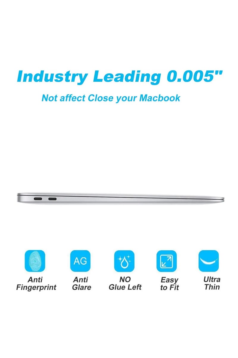 Anti Glare Screen Protector for New Apple 2025-2024-2023 MacBook Air 15 inch (Model: A3241 A3114 A2941) Laptop with M4 M3 M2 Chip 15.3 inch Laptop,Anti Fingerprint (Matte) Shield - Image 4