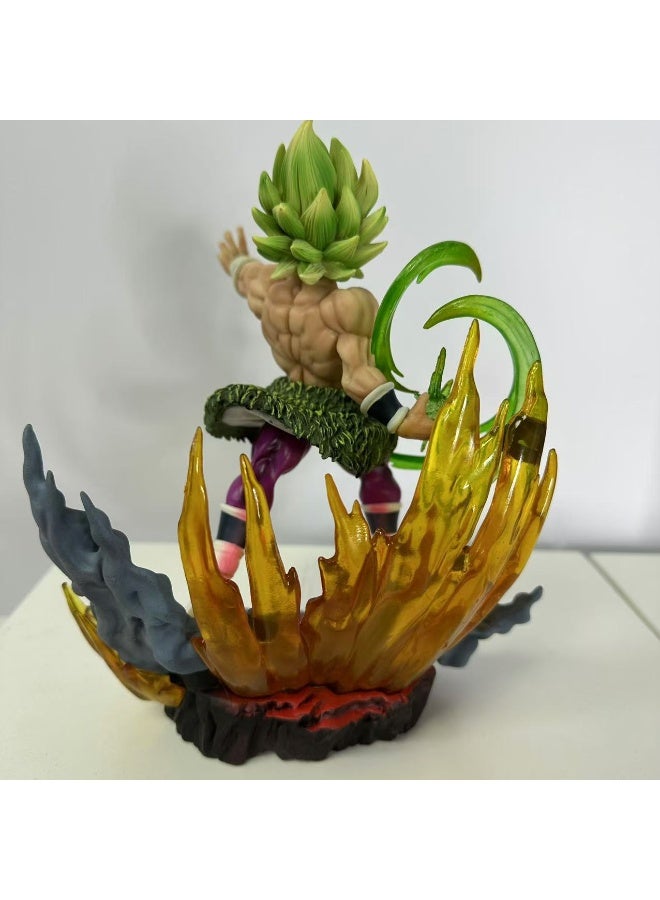 هالامودو دراغون بول ، برولي الرنين الرسوم المتحركة ، مكتب المركزية وهدية عيد الميلاد 21 سم - Image 4