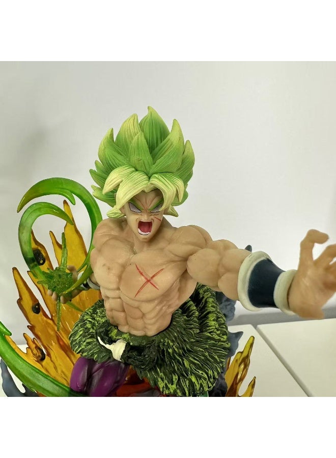 هالامودو دراغون بول ، برولي الرنين الرسوم المتحركة ، مكتب المركزية وهدية عيد الميلاد 21 سم - Image 1