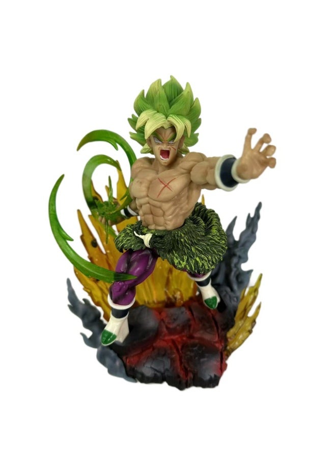 هالامودو دراغون بول ، برولي الرنين الرسوم المتحركة ، مكتب المركزية وهدية عيد الميلاد 21 سم - Image 2