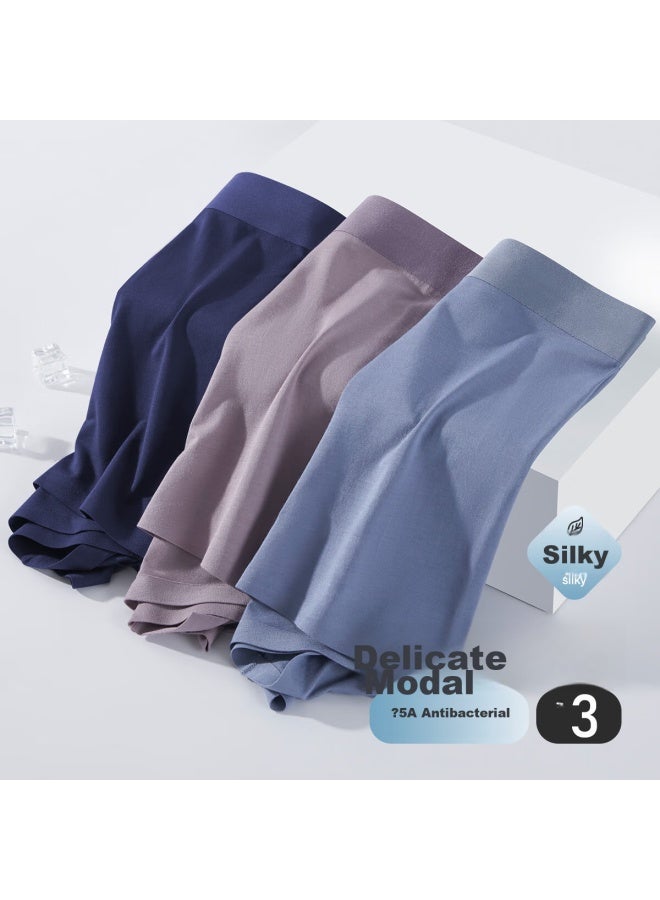 Fentengcare Men's Underwear, Modal High-end Ice Silk, Seamless Antibacterial, Youth Quick-dry Boxer Briefs, Men's Yr - Image 2