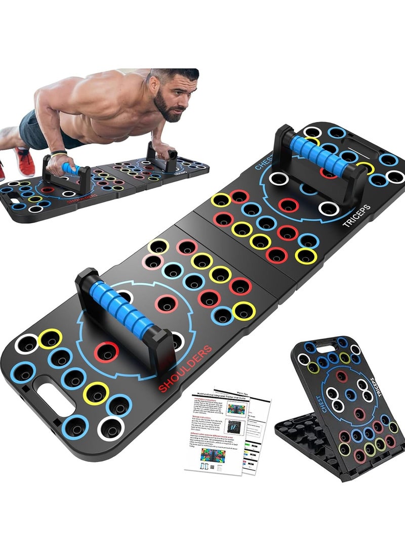 Generic 56 In 1 Push Up Board Multi Function Foldable Push Up Bar Portable Push Up Handles For Floor Push Up Board Multi Function Detachable Push Up Bar Portable Push Up Handles For Floor - Image 1