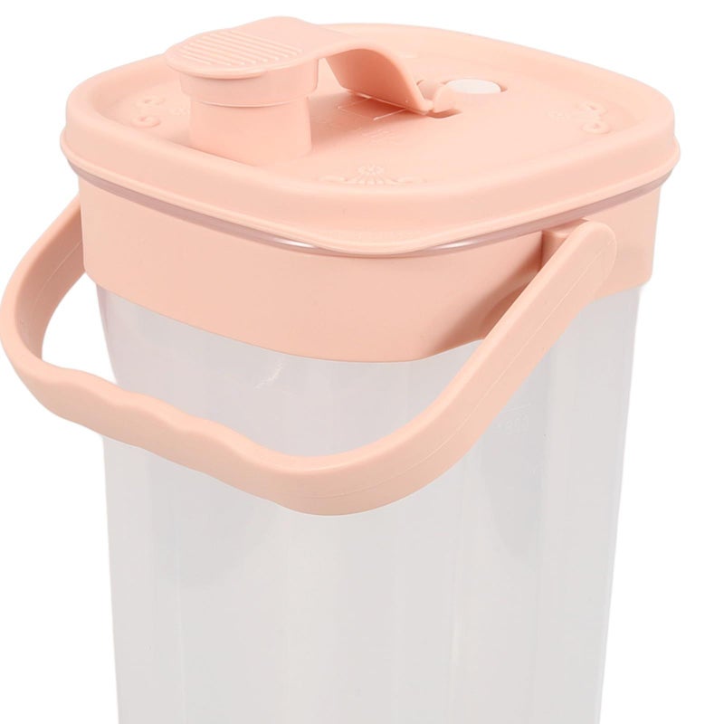 2L Rose Water Beverage Dispenser For Fridge With Lid Cold Brew Tea Pitcher - Image 4