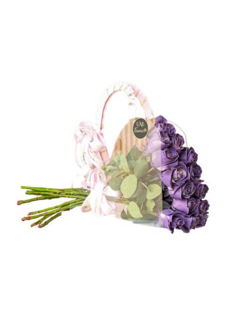 Generic Purple Roses Bags