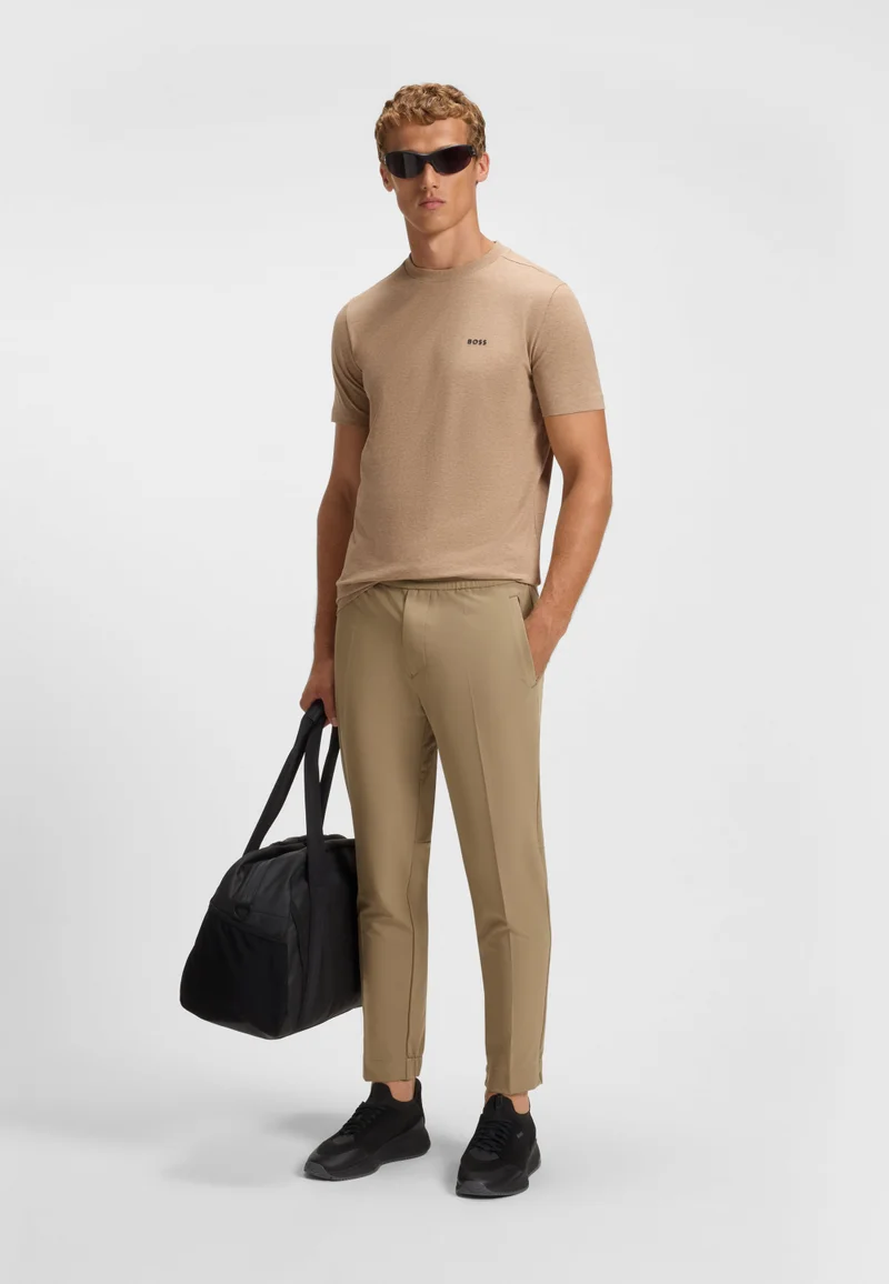 بوس Tapered-fit trousers in water-repellent stretch fabric