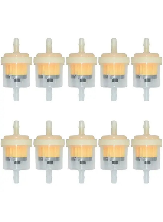 9Pcs 3 16 Inch Universal Inline Fuel Filters With Magnets For Motorcycles ATVs - Image 1
