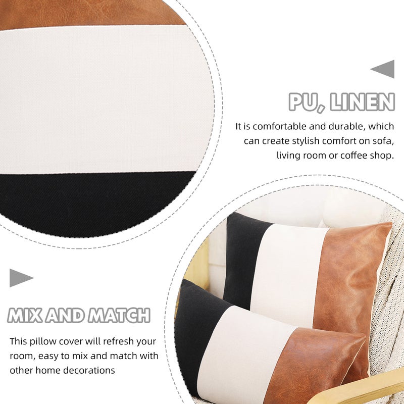 Chic Pillow Cases with Modern Style, Enhance Living Room Elegance, Versatile Cushion Cover - Image 4
