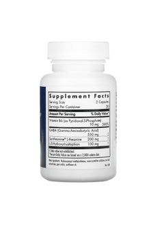 Allergy Research Group Zen Sleep with P5P and 5 HTP 60 Vegetarian Capsules  - Image 2