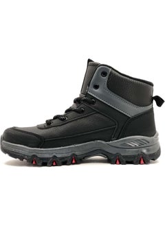 Cool Alfa Red-Black Rubber Sole Non-Slip Softshell Outdoor Boots  - Image 3